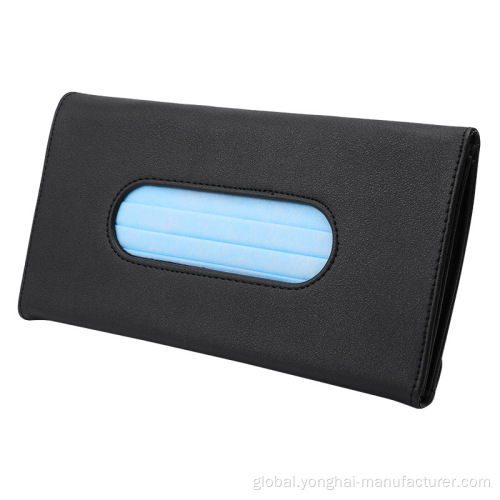 Car Visor Organizer Tissue storage box for car visor Supplier